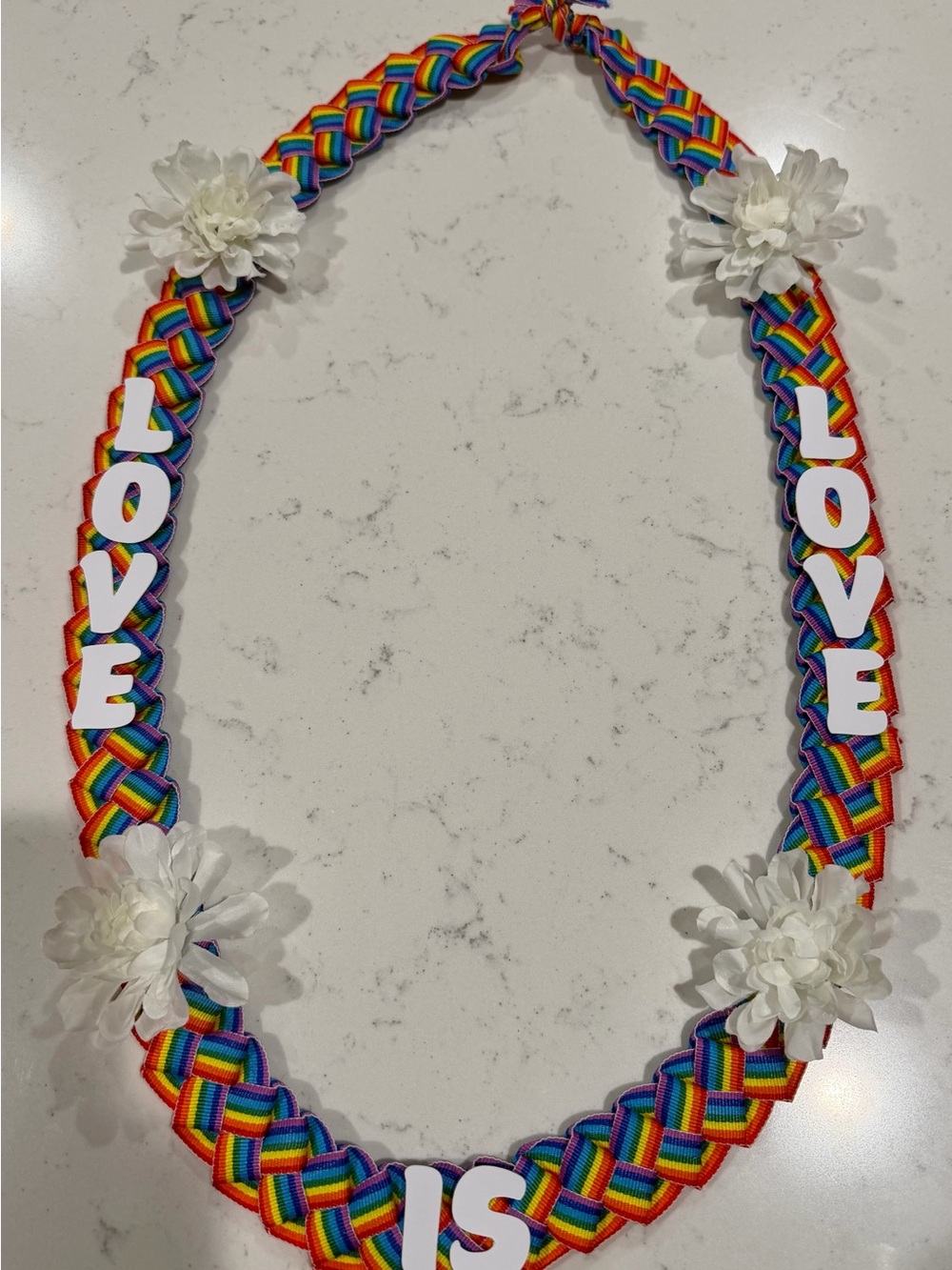 PRIDE LEI/Rainbow LEI Love IS Love